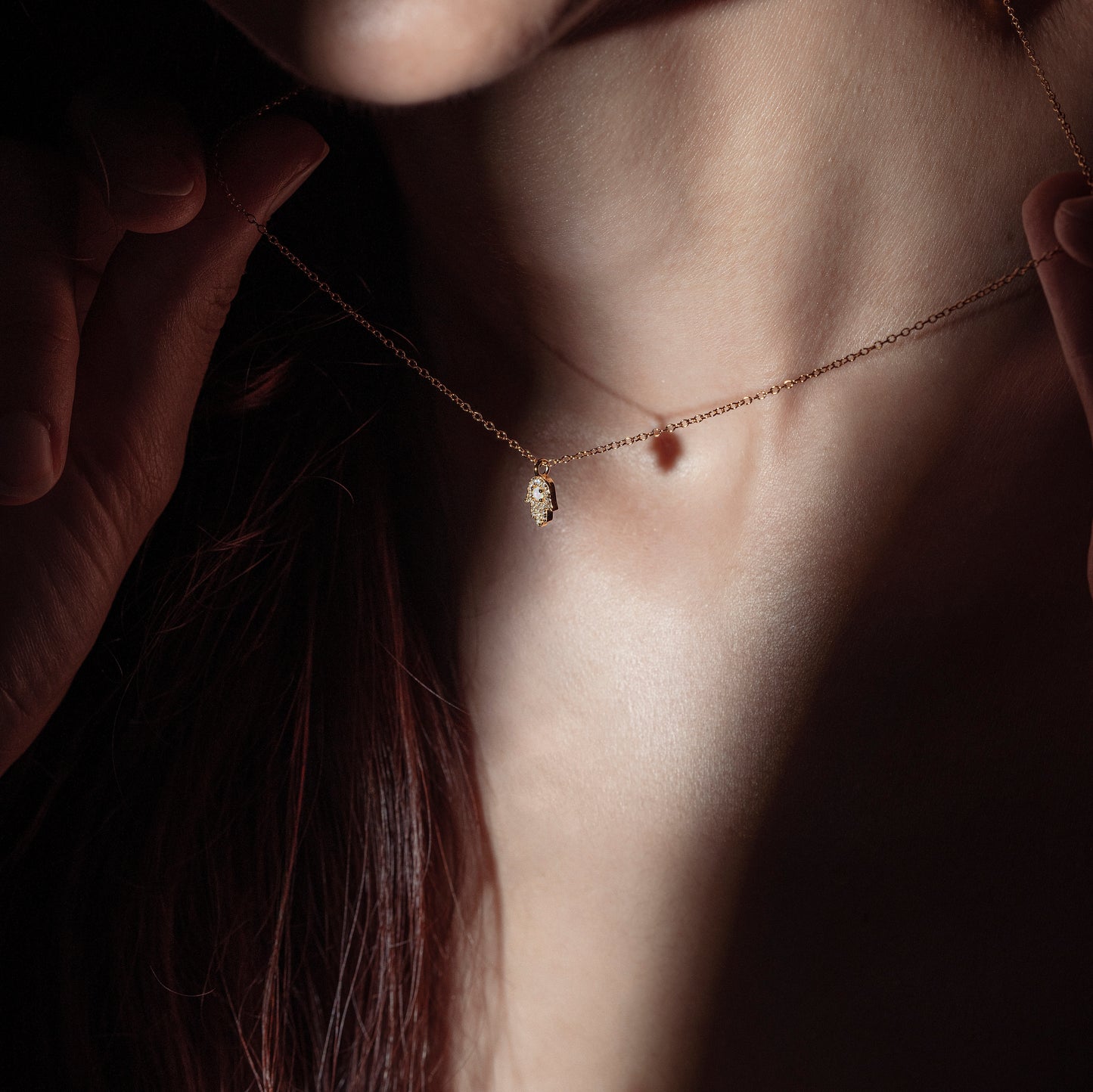 Amuleto Opal Hamsa