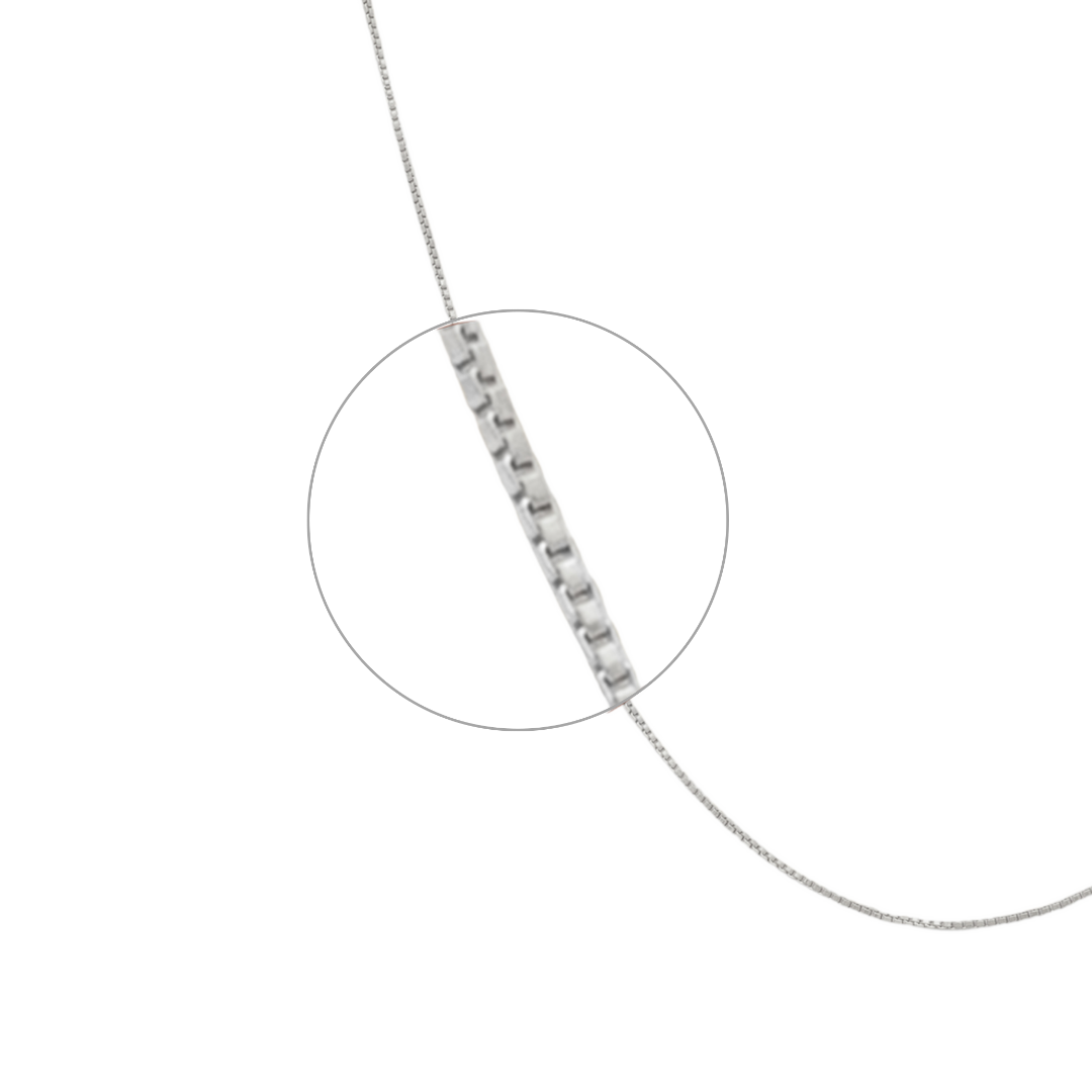 Cadena Veneciana diamantada Silver