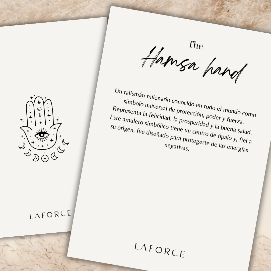 Amuleto Opal Hamsa