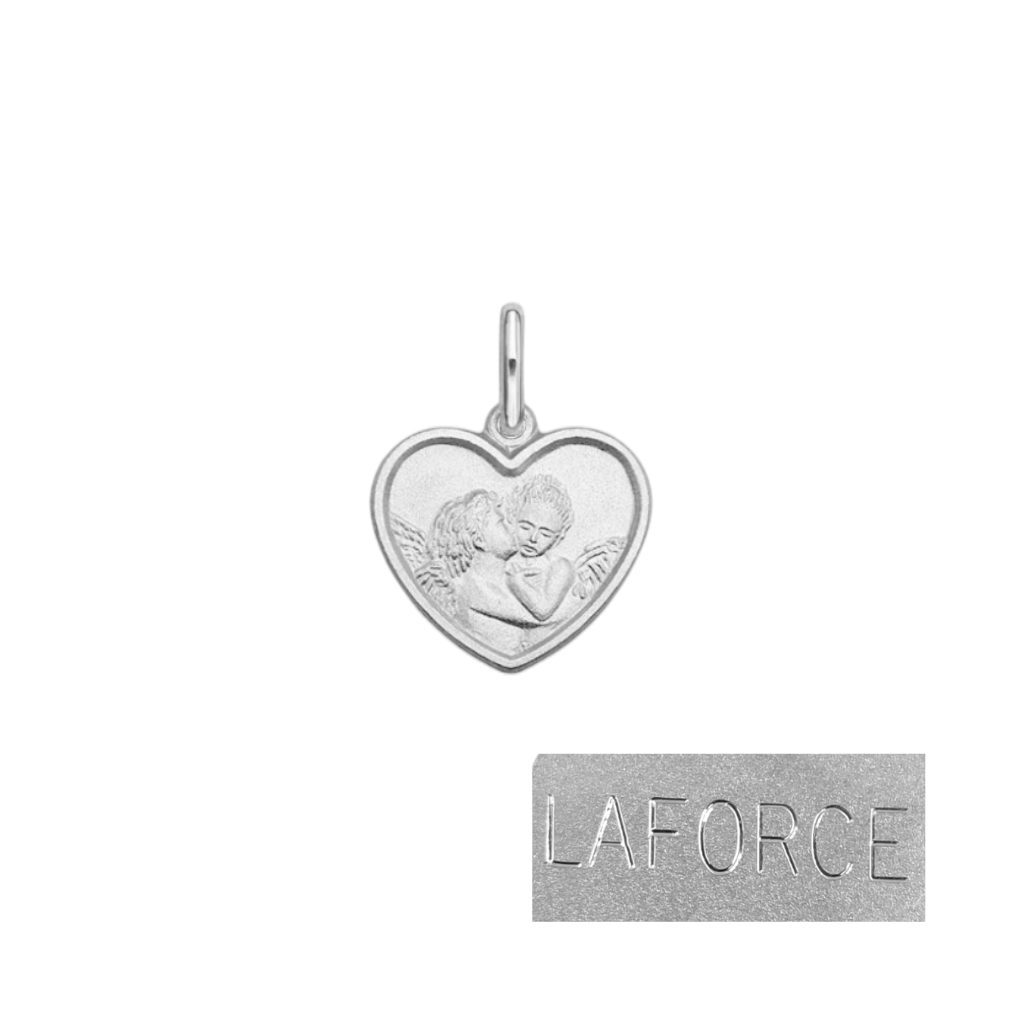 Colgante Corazón Angelitos