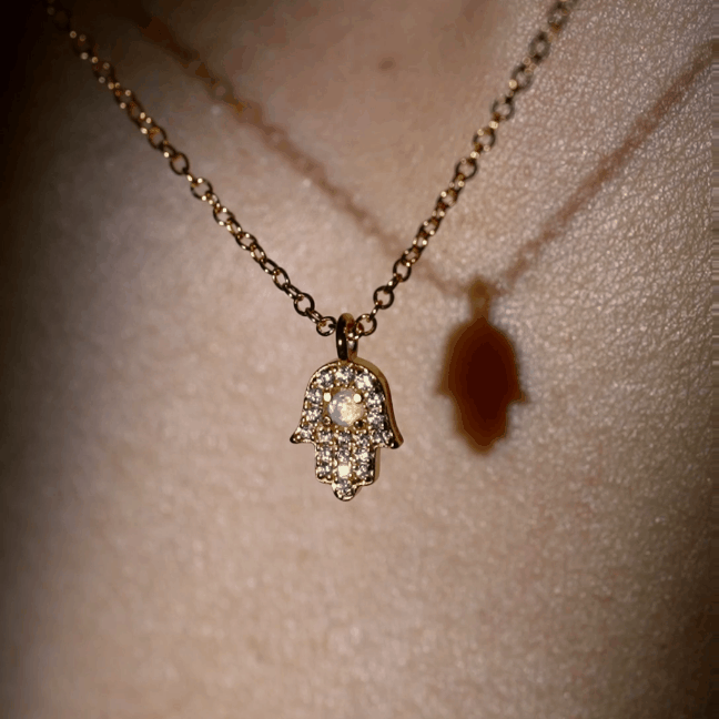 Amuleto Opal Hamsa