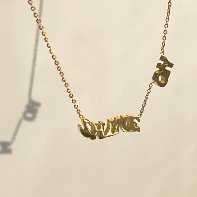 Shine on necklace outlet