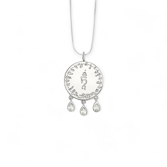 Talismán Tara Verde Silver