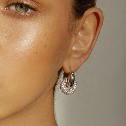 Aros Liliana Silver